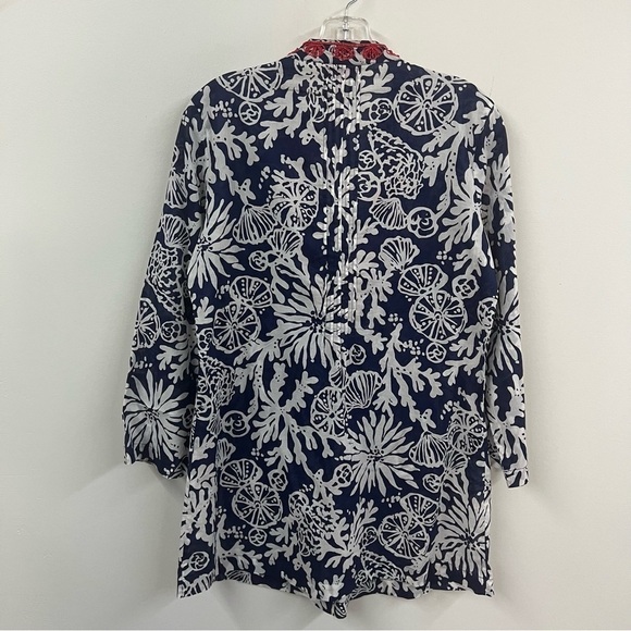 Lily Pulitzer Sarasota Beaded Tunic Top - Picture 8 of 12